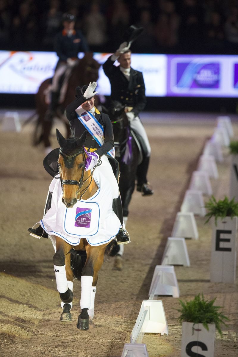 Exciting final qualification for dressage riders