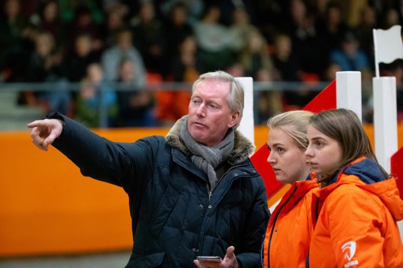 First time at The Dutch Masters as national coach: Jos Lansink