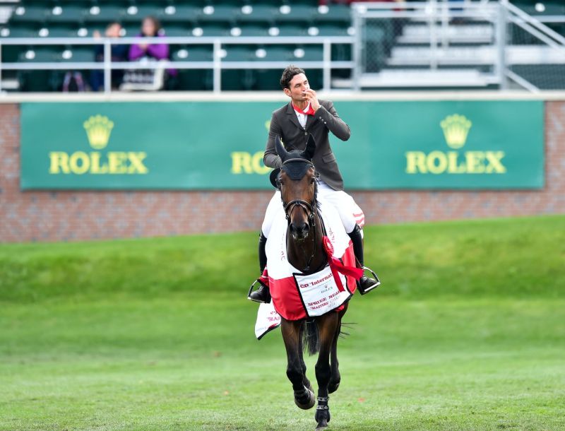 Steve Guerdat and Venard de Cerisy win the CP 'International', presented by Rolex