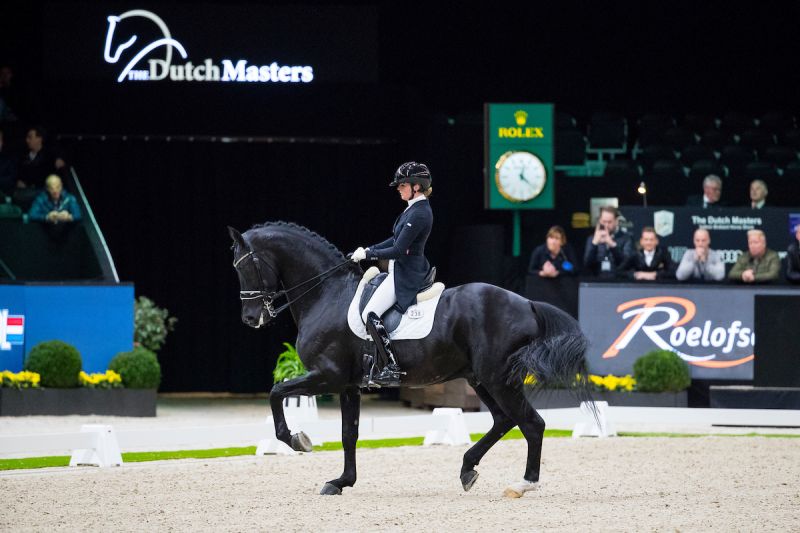 Emmelie Scholtens wins WC dressage qualifier Mechelen