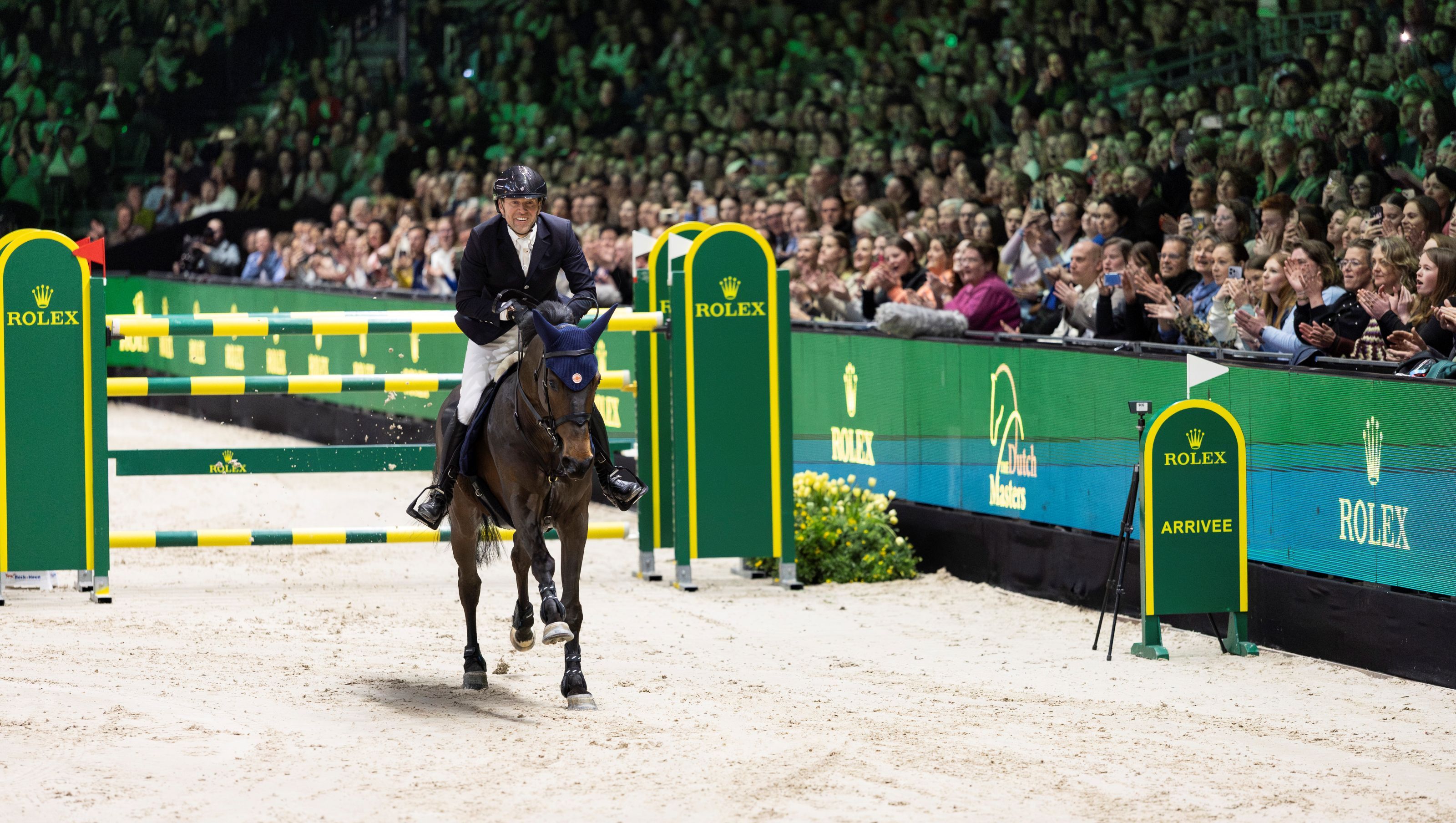 Bijzondere ervaring voor paardensportfans met een visuele beperking tijdens Rolex Grand Prix