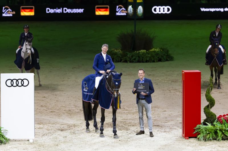 Daniel Deusser heerst in 1.50m Audi Prijs