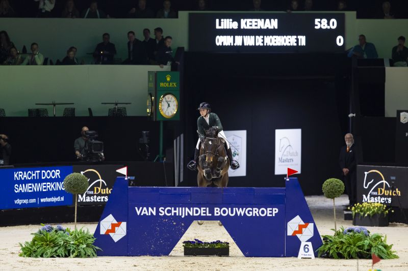 Lillie Keenan wint spectaculaire Van Schijndel Bouwgroep Indoor Derby