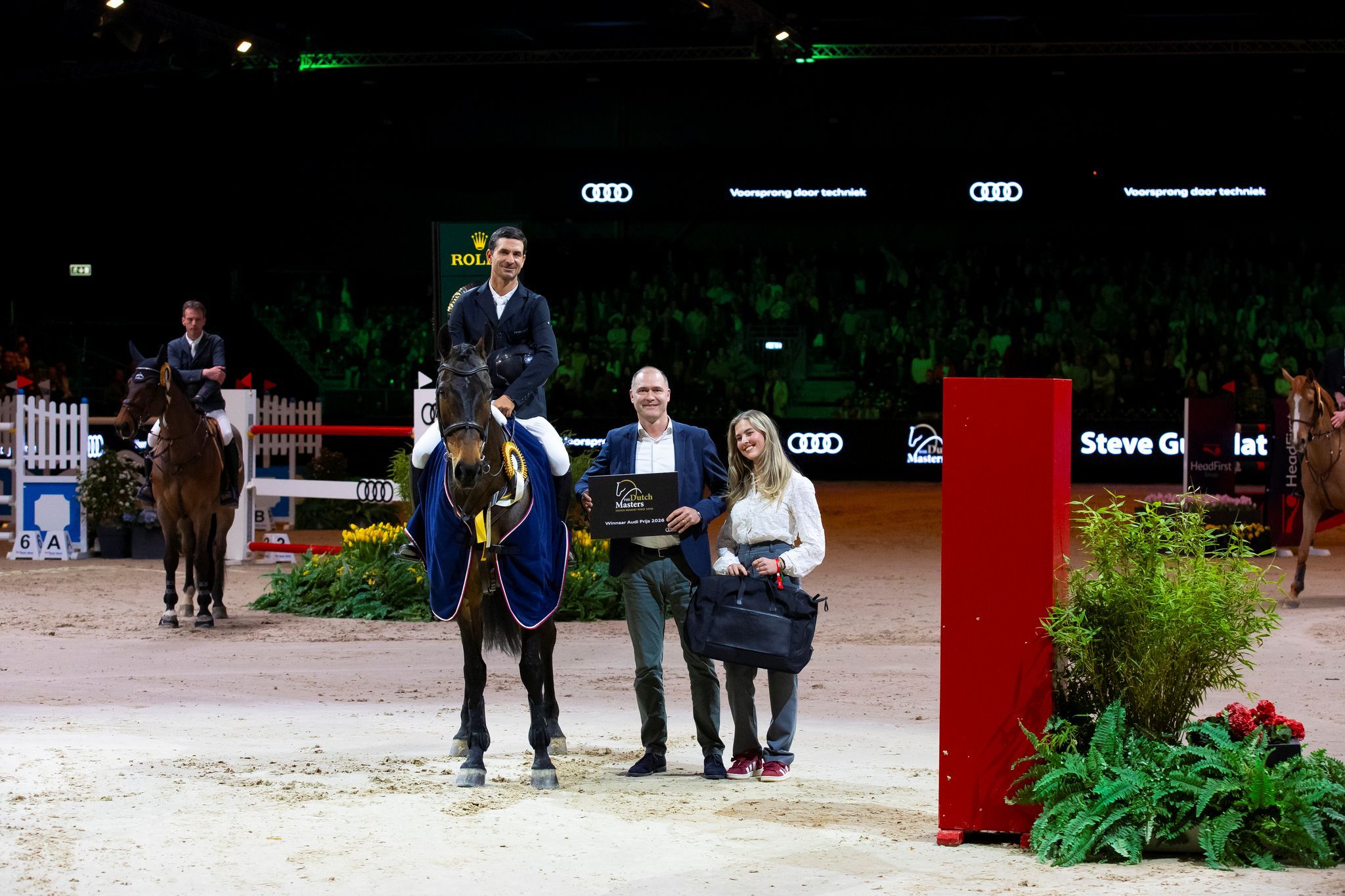 Steve Guerdat Triumphs in Audi Prize After Lightning-Fast Jump-Off