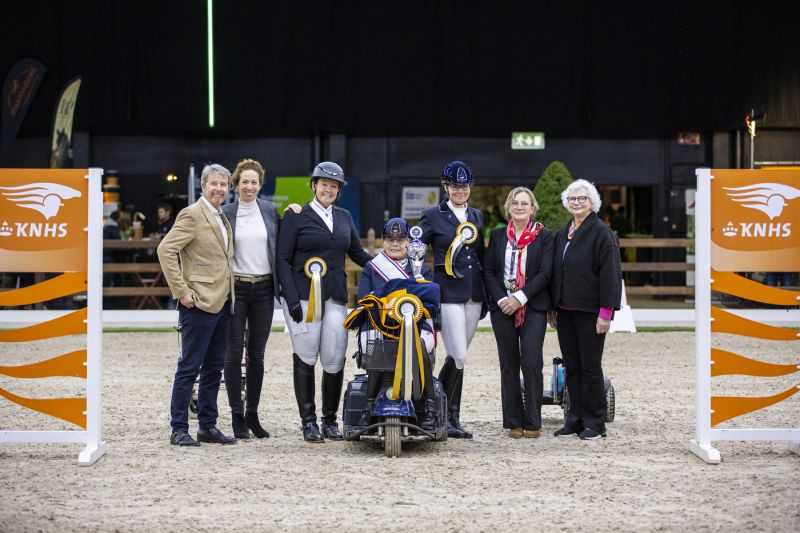 Annemarieke Nobel wins KNHS Para Dressage Trophy